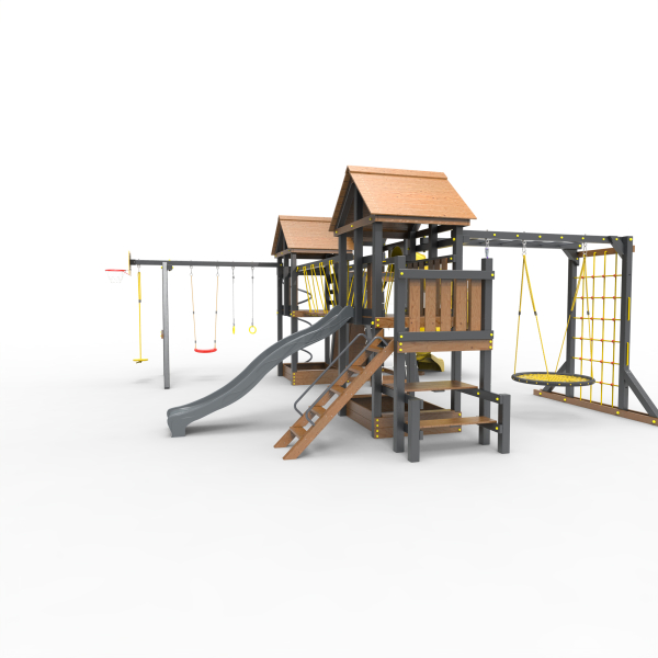 Детская площадка Пикник "Урбан Д" Стэйдж К с винтовой трубой