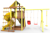 картинка Детская игровая площадка Пикник  "Элит" с винтовой трубой (желтый) от магазина Лазалка