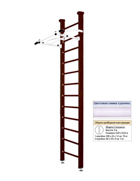 Шведская стенка Kampfer Swedish (сeiling)
