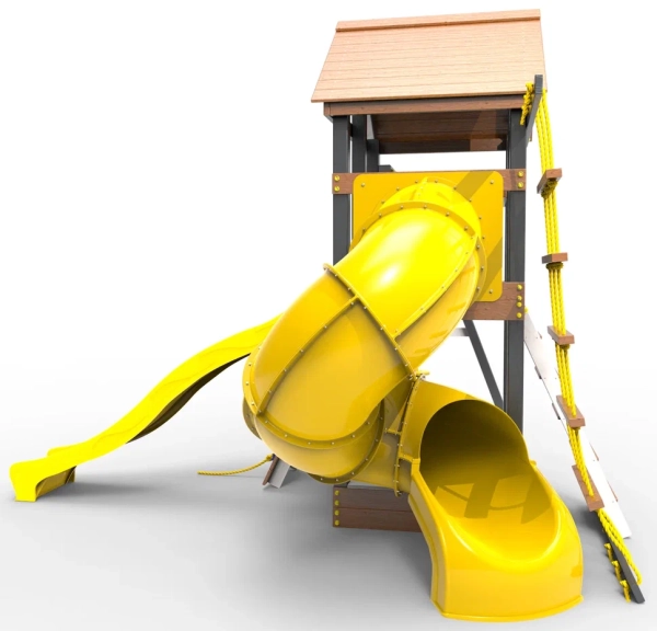 Детская площадка Пикник "Ультра" с винтовой трубой