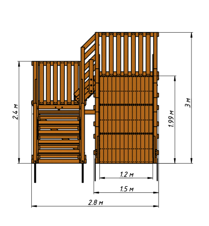 картинка Ледяная горка SWAN-2 от магазина Лазалка